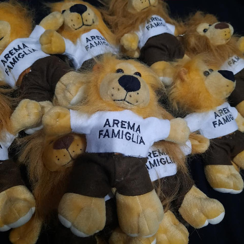 Detail Boneka Singa Arema Nomer 20