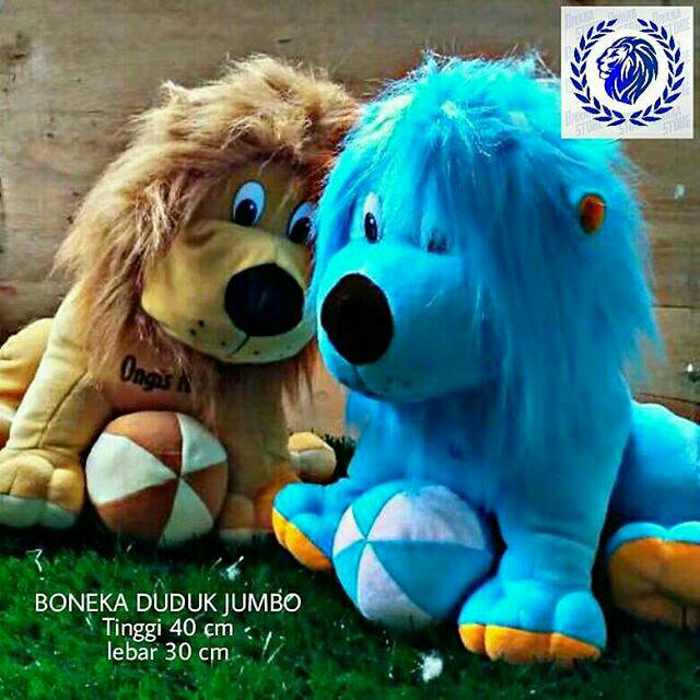 Detail Boneka Singa Arema Nomer 34