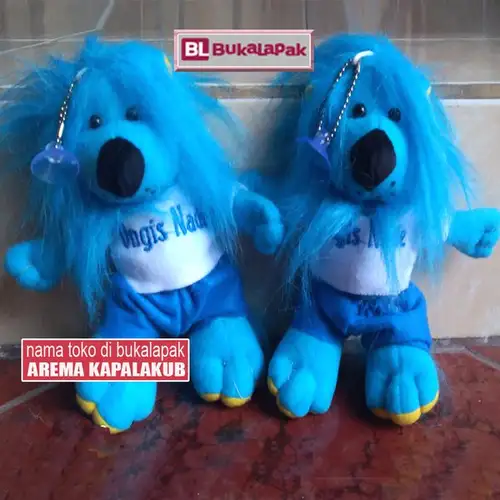 Detail Boneka Singa Arema Nomer 44