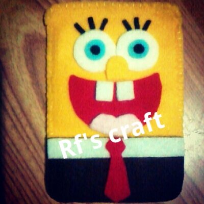 Detail Boneka Spongebob Dari Kain Flanel Nomer 31