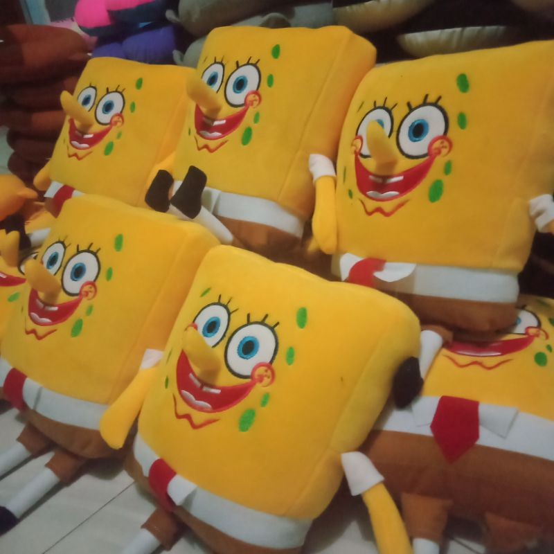 Detail Boneka Spongebob Dari Kain Flanel Nomer 50