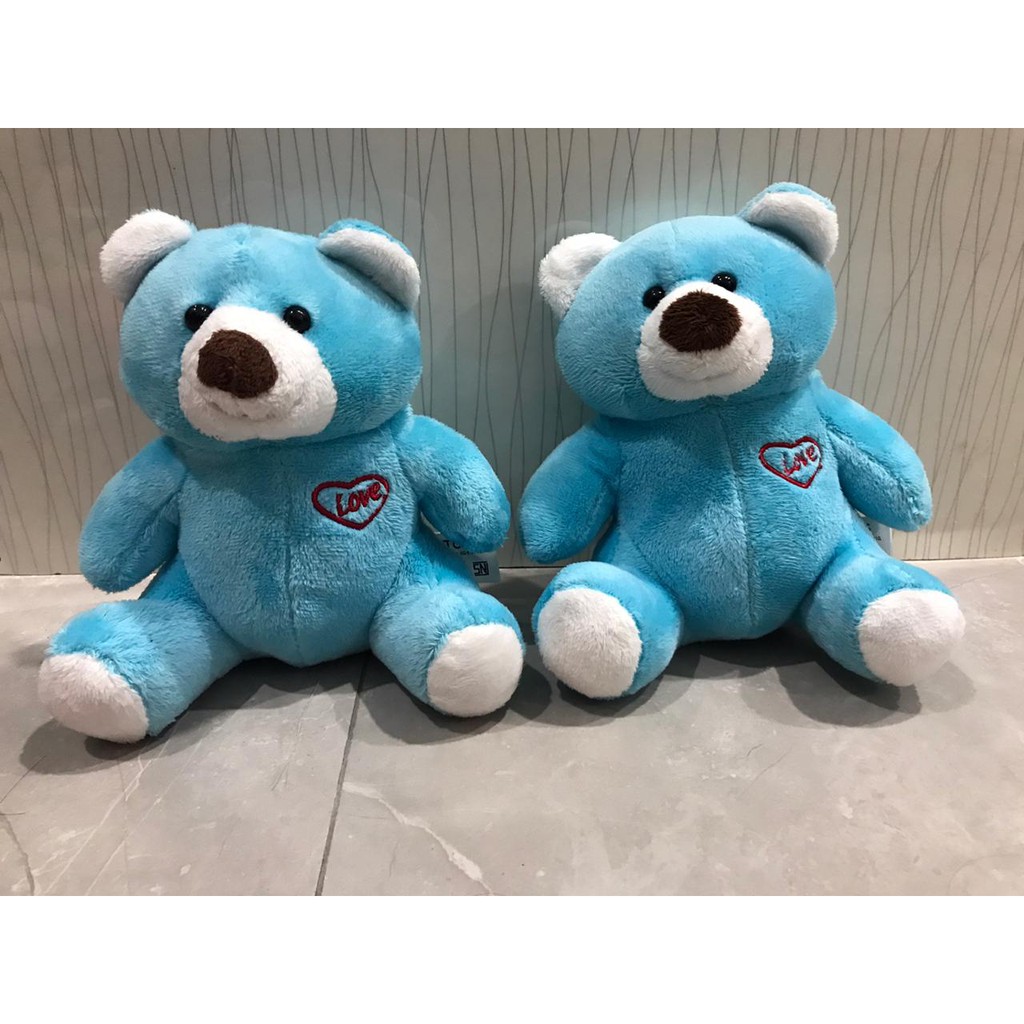 Detail Boneka Teddy Bear Biru Nomer 41