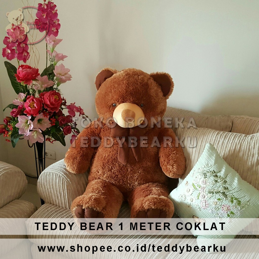 Detail Boneka Teddy Bear Coklat Nomer 30