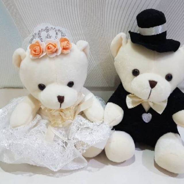 Detail Boneka Teddy Bear Couple Lucu Nomer 2