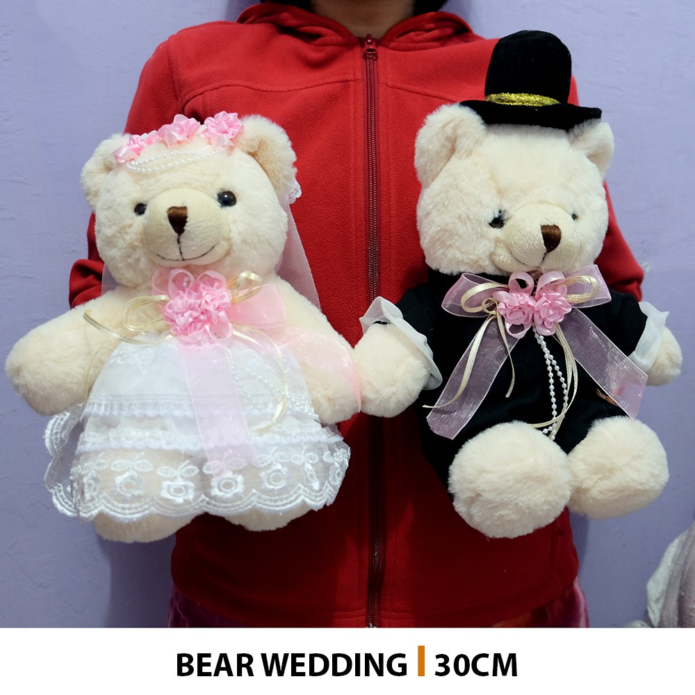 Detail Boneka Teddy Bear Couple Lucu Nomer 25