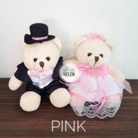 Detail Boneka Teddy Bear Couple Lucu Nomer 40