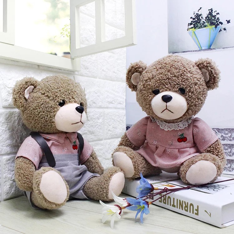 Detail Boneka Teddy Bear Couple Lucu Nomer 45