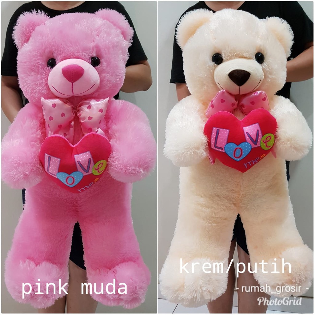 Boneka Teddy Bear Love Besar - KibrisPDR