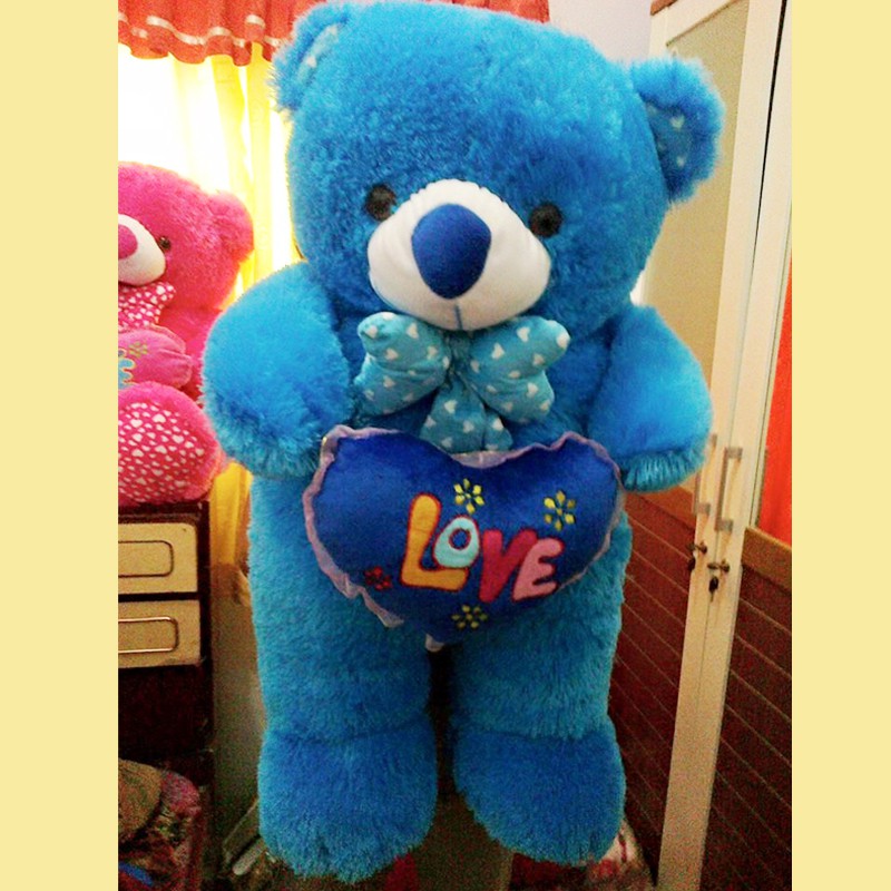 Detail Boneka Teddy Bear Love Besar Nomer 12