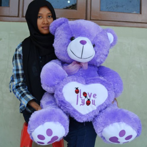 Detail Boneka Teddy Bear Love Besar Nomer 21