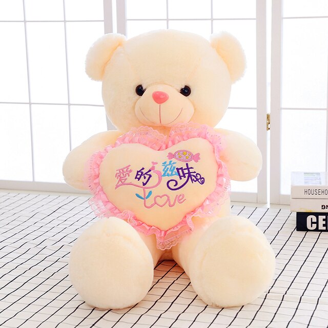 Detail Boneka Teddy Bear Love Besar Nomer 22