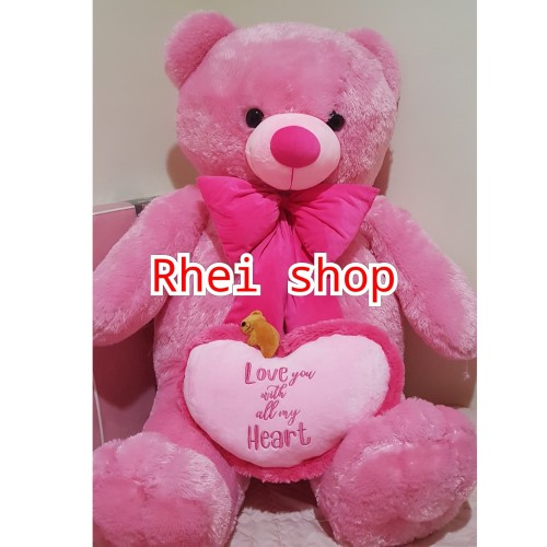 Detail Boneka Teddy Bear Love Besar Nomer 23