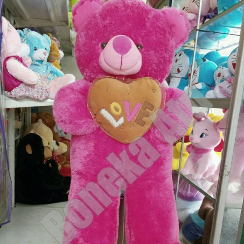 Detail Boneka Teddy Bear Love Besar Nomer 26