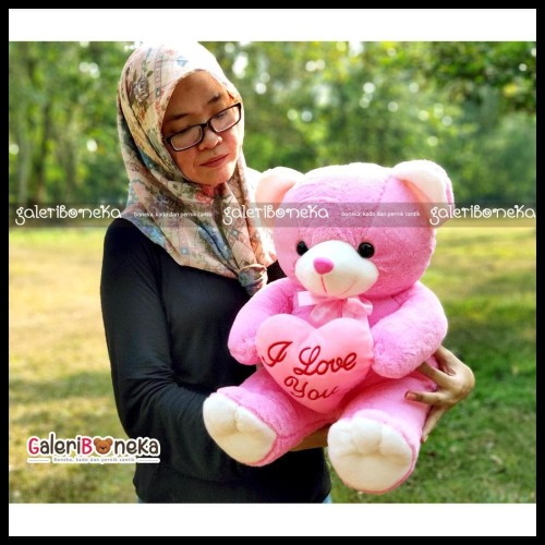 Detail Boneka Teddy Bear Love Besar Nomer 31