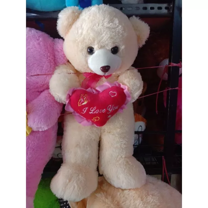 Detail Boneka Teddy Bear Love Besar Nomer 46