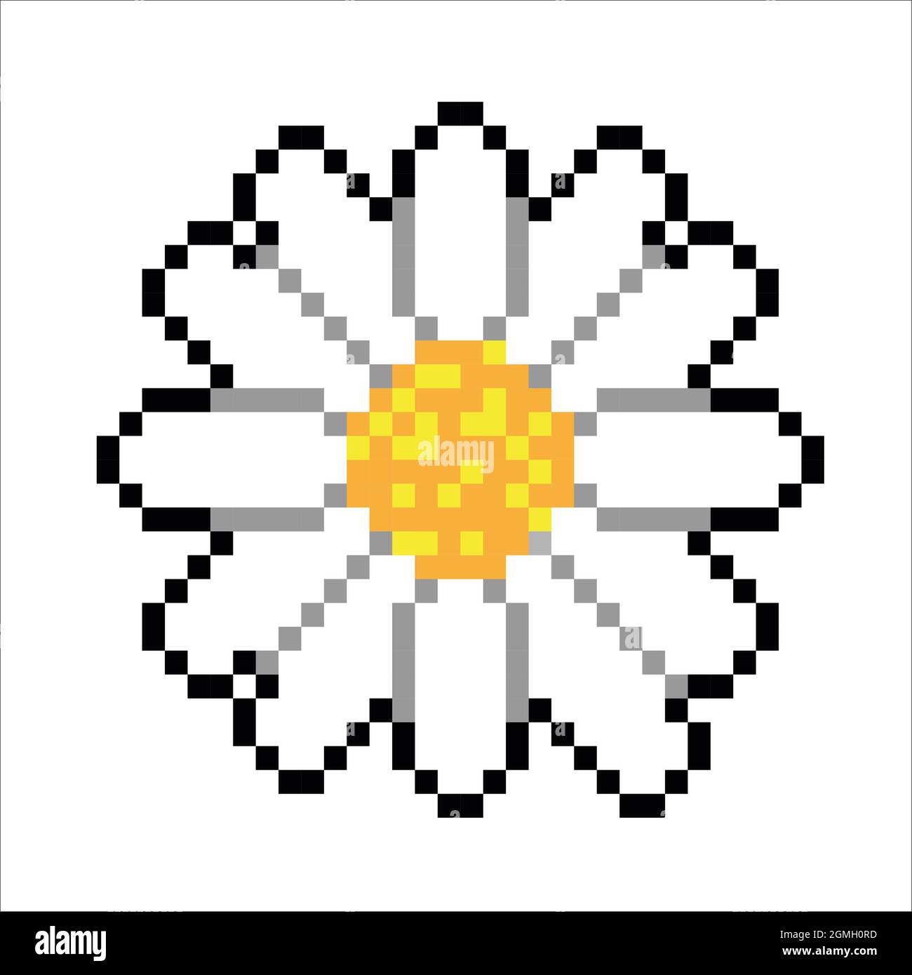 Detail Daisy Pixel Nomer 6