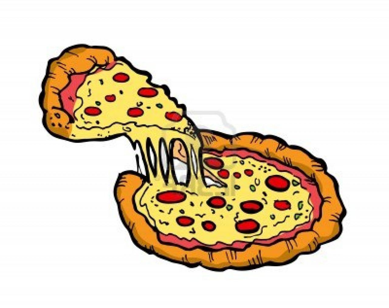 Detail Pizza Clipart Nomer 11