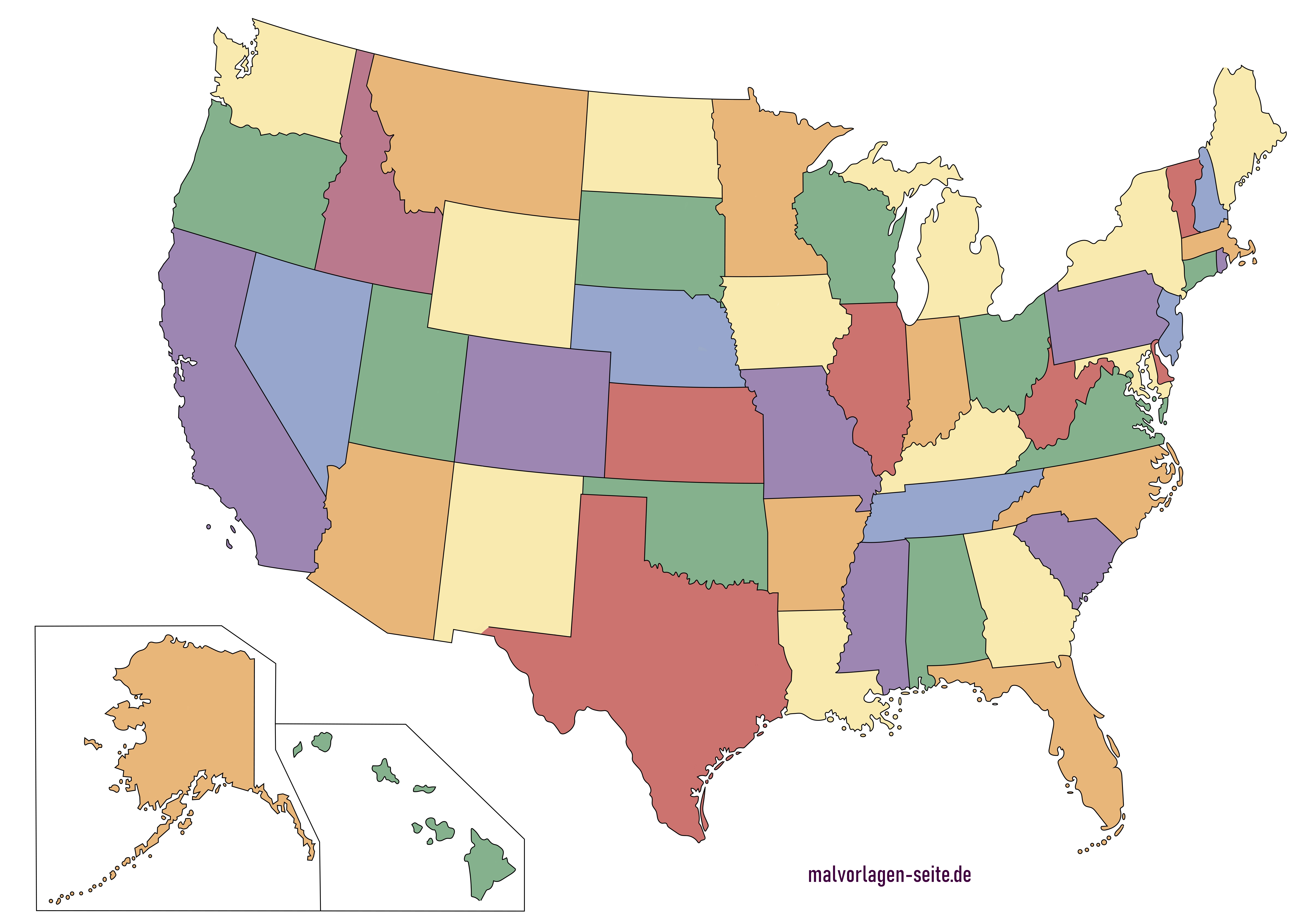 Detail Staaten Der Usa Liste Nomer 8