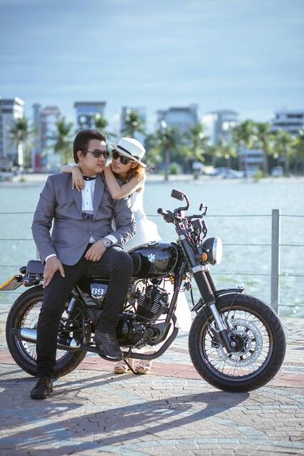 Detail Foto Prewedding Bikers Nomer 2