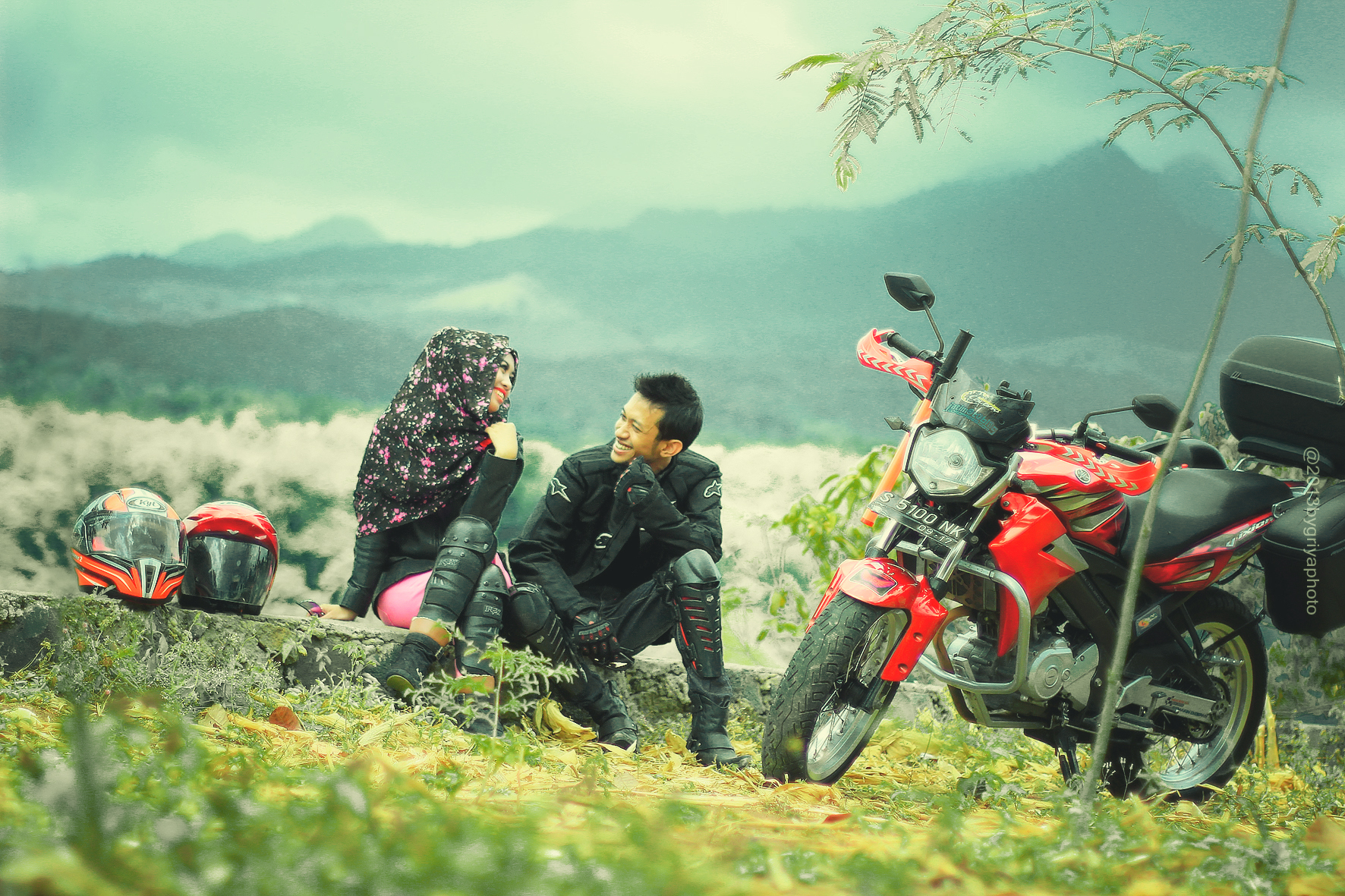 Detail Foto Prewedding Bikers Nomer 34