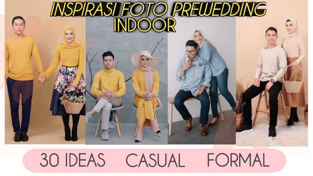 Detail Foto Prewedding Casual Indoor Nomer 24