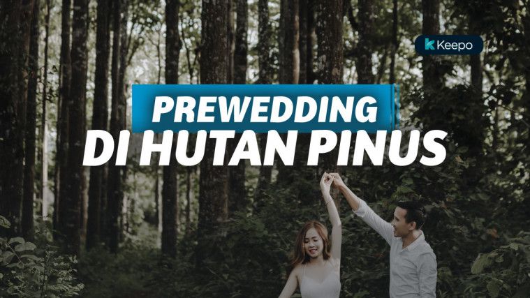 Detail Foto Prewedding Di Hutan Pinus Nomer 26