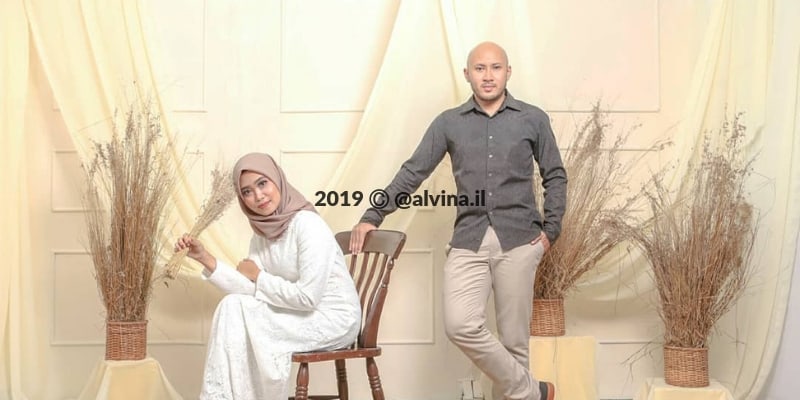 Detail Foto Prewedding Indoor Muslim Nomer 24