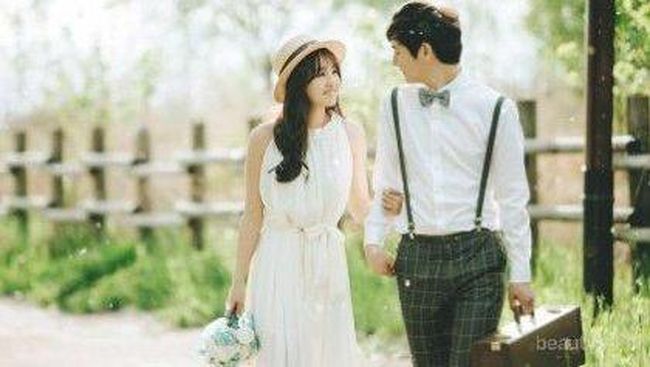 Detail Foto Prewedding Korea Romantis Nomer 11