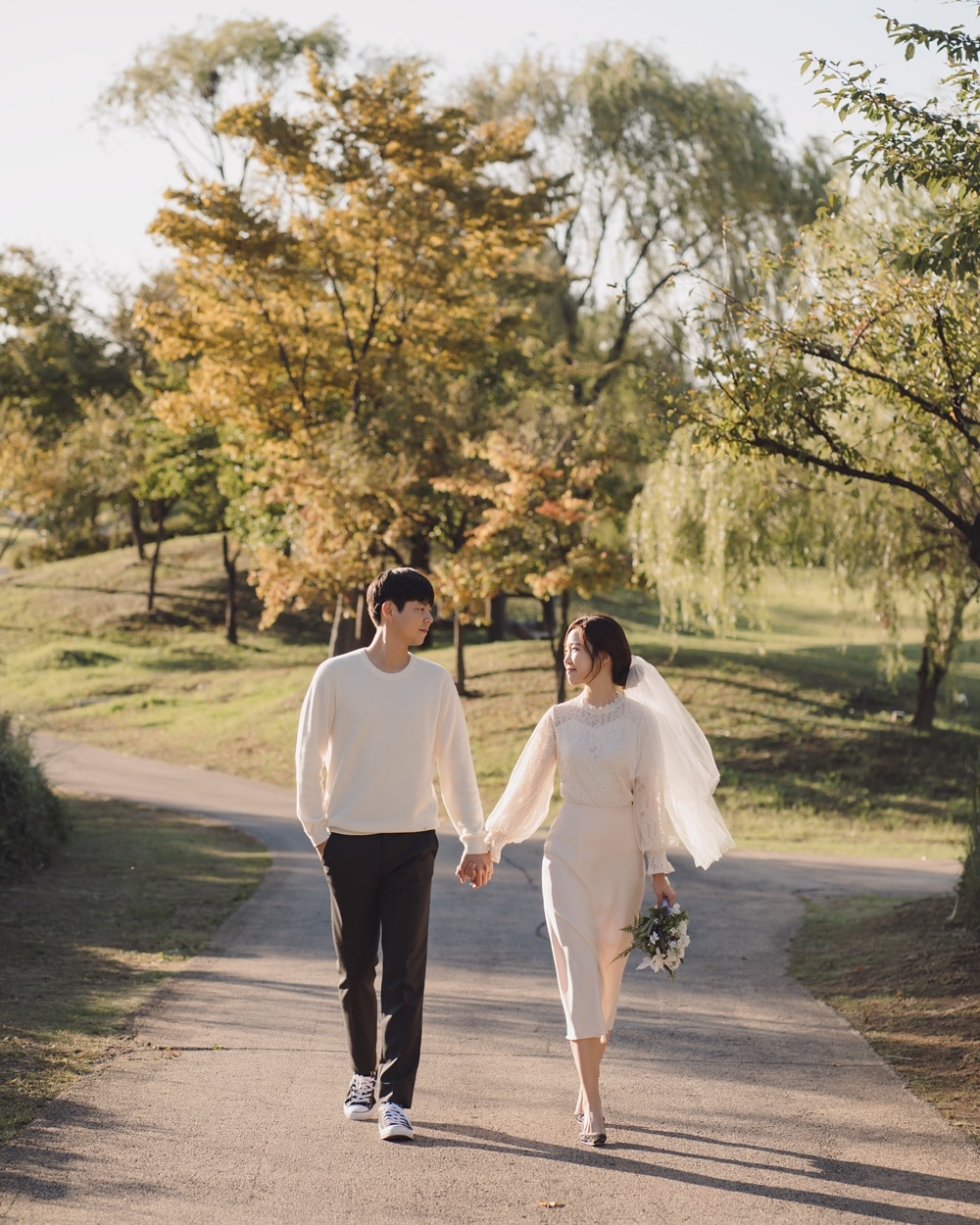 Detail Foto Prewedding Korea Romantis Nomer 40