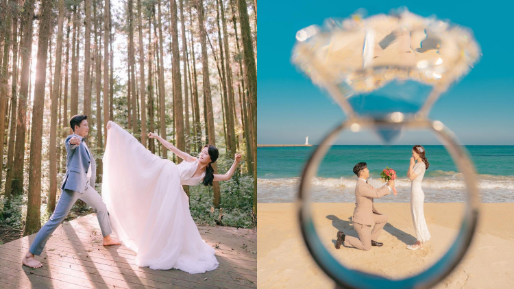 Detail Foto Prewedding Korea Romantis Nomer 47