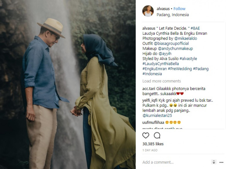 Detail Foto Prewedding Laudya Chintya Bella Nomer 15