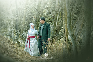 Detail Foto Prewedding Muslim Casual Nomer 27