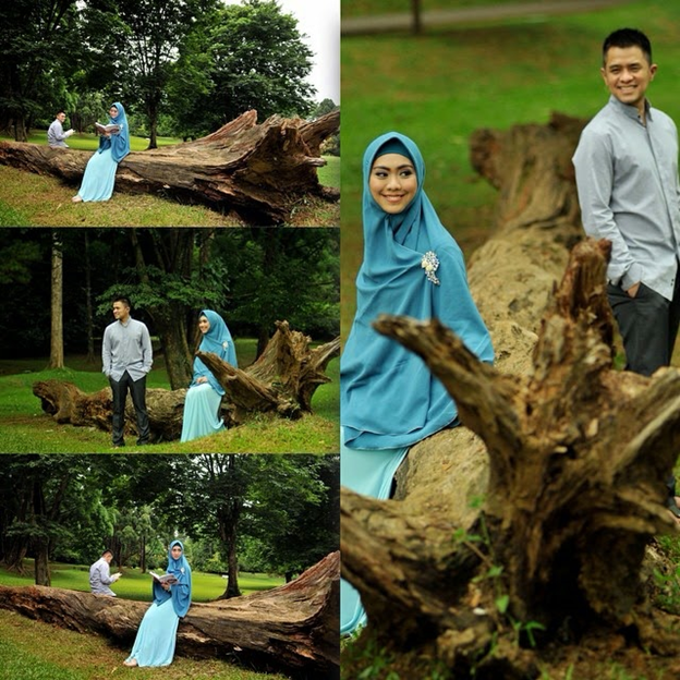 Detail Foto Prewedding Muslim Casual Nomer 44