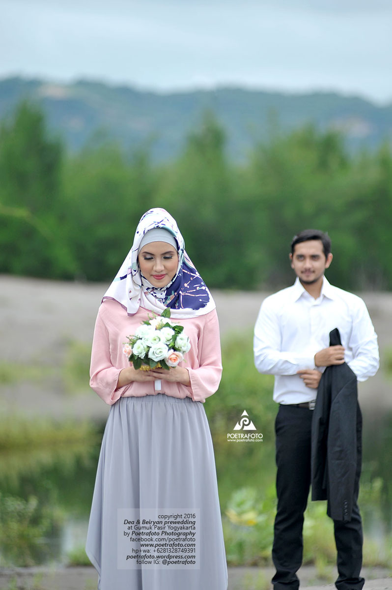 Detail Foto Prewedding Romantis Hijab Nomer 42