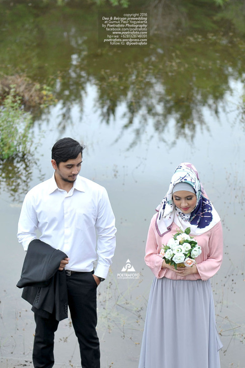 Detail Foto Prewedding Romantis Hijab Nomer 47