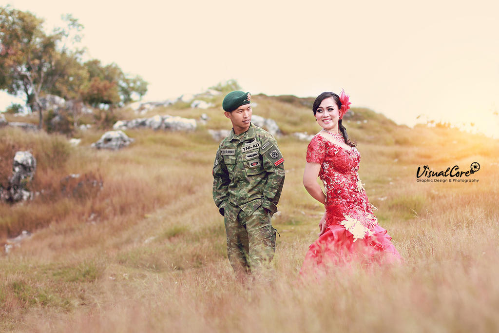 Foto Prewedding Tni - KibrisPDR