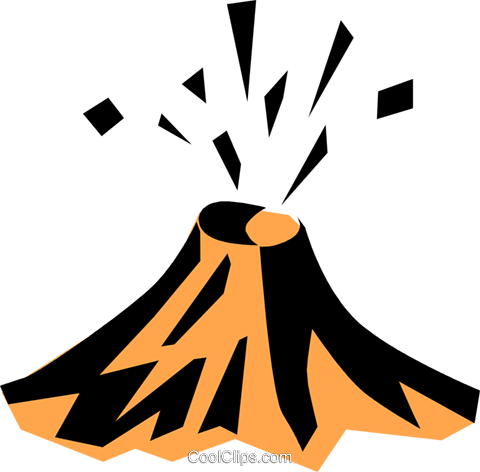 Vulkan Clipart - KibrisPDR