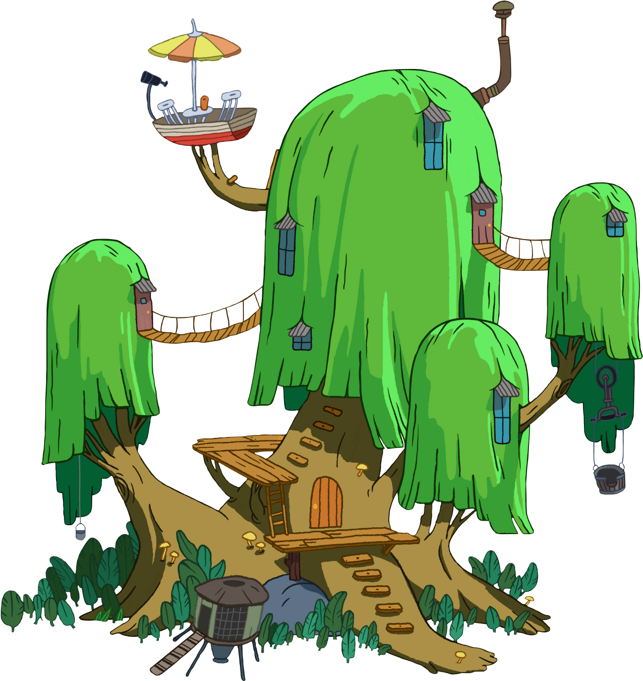 Detail Adventure Time Treehouse Nomer 2