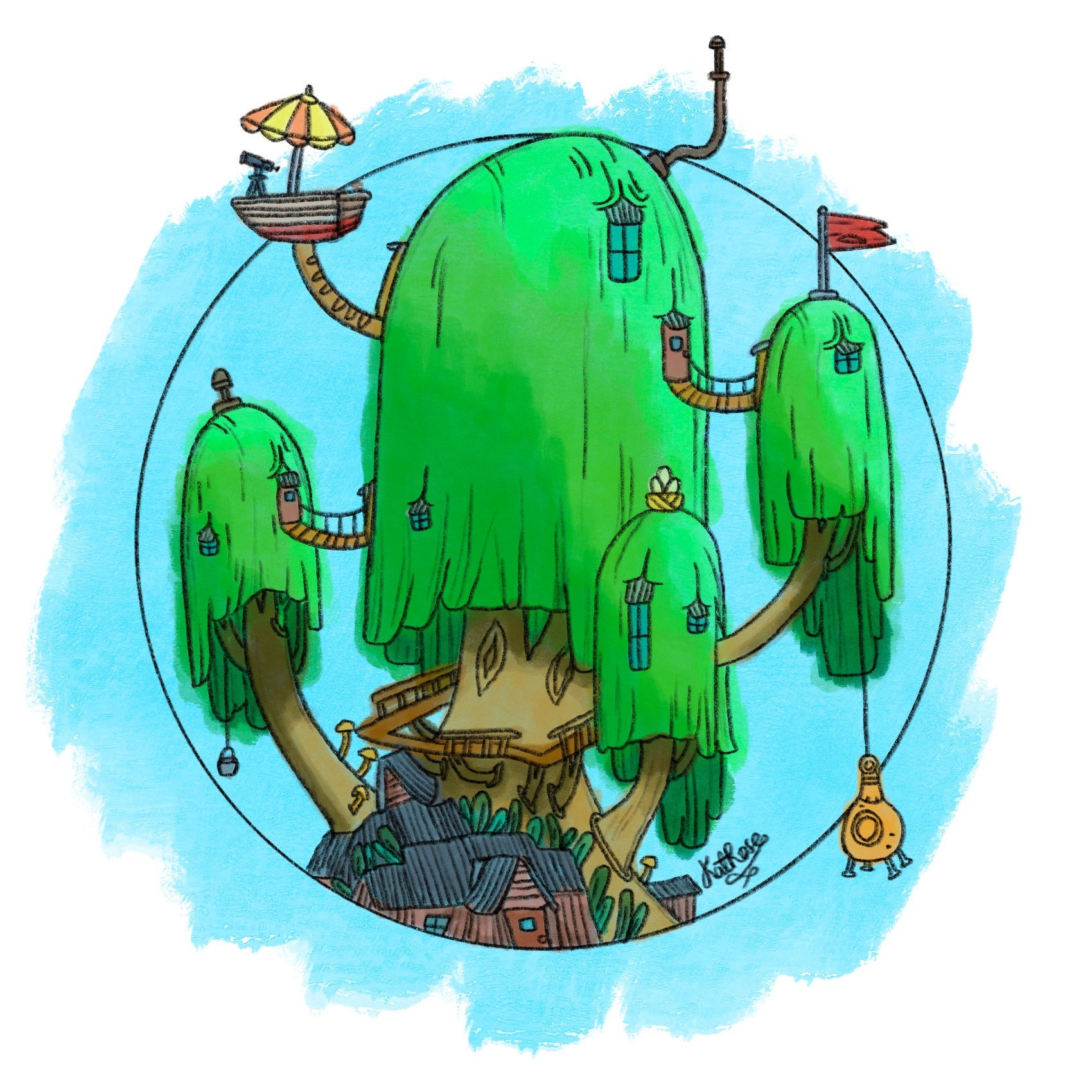 Detail Adventure Time Treehouse Nomer 4