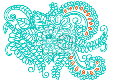 Detail Blumenmuster Zeichnen Nomer 14