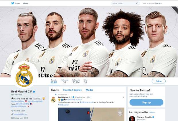 Detail Foto Profil Real Madrid Nomer 45