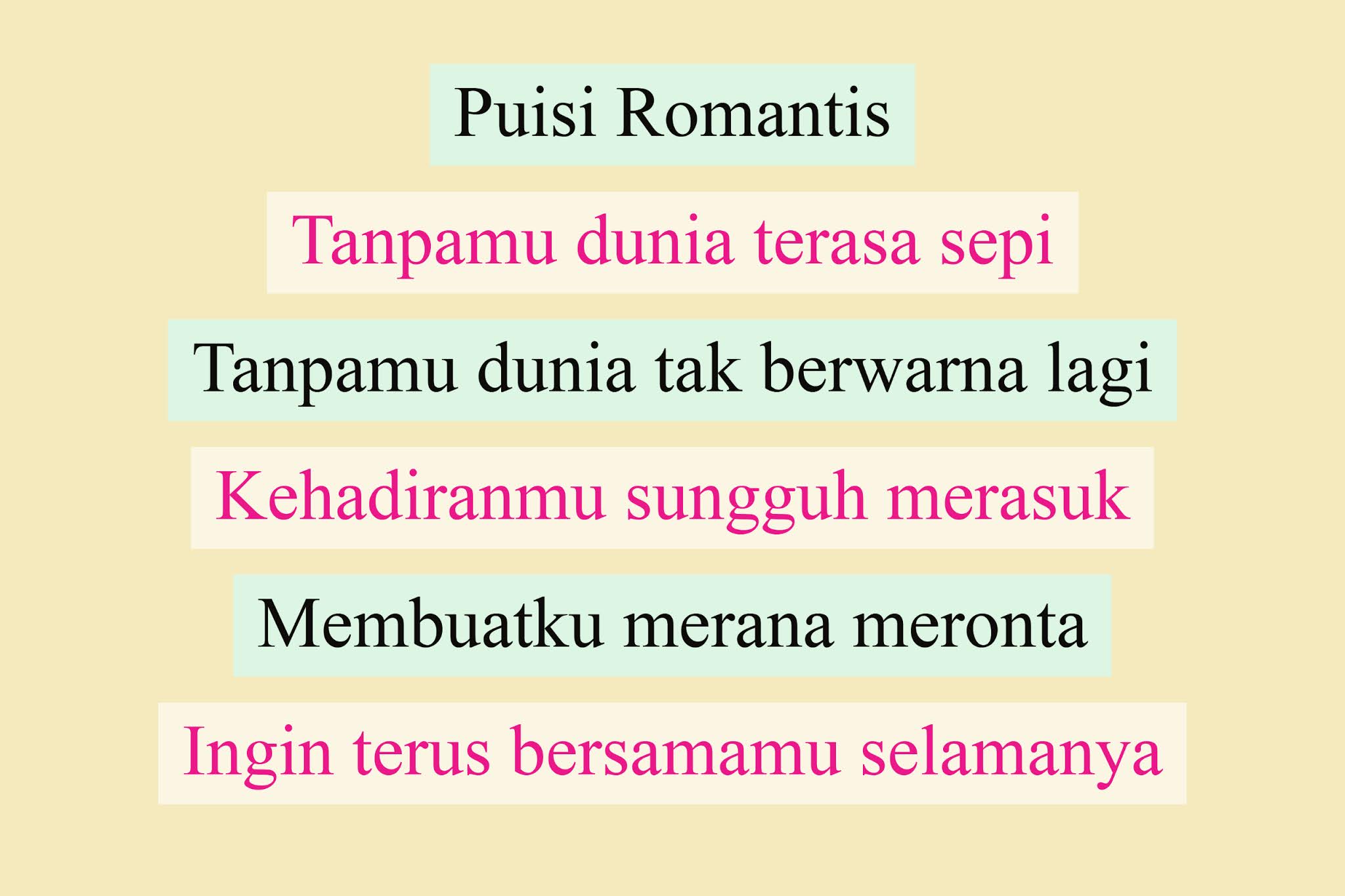 Detail Foto Puisi Romantis Nomer 52