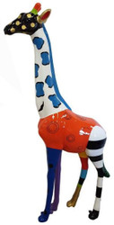 Detail Giraffe Bunt Bild Nomer 13