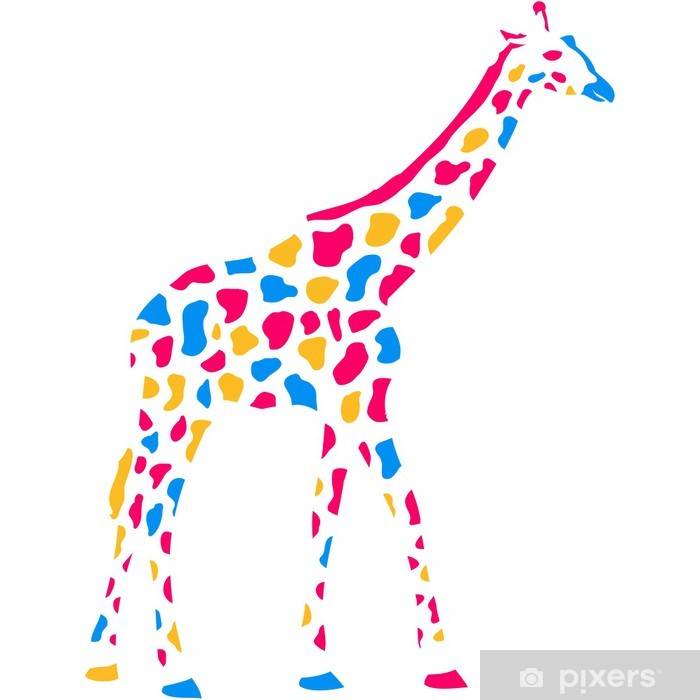 Detail Giraffe Bunt Bild Nomer 17