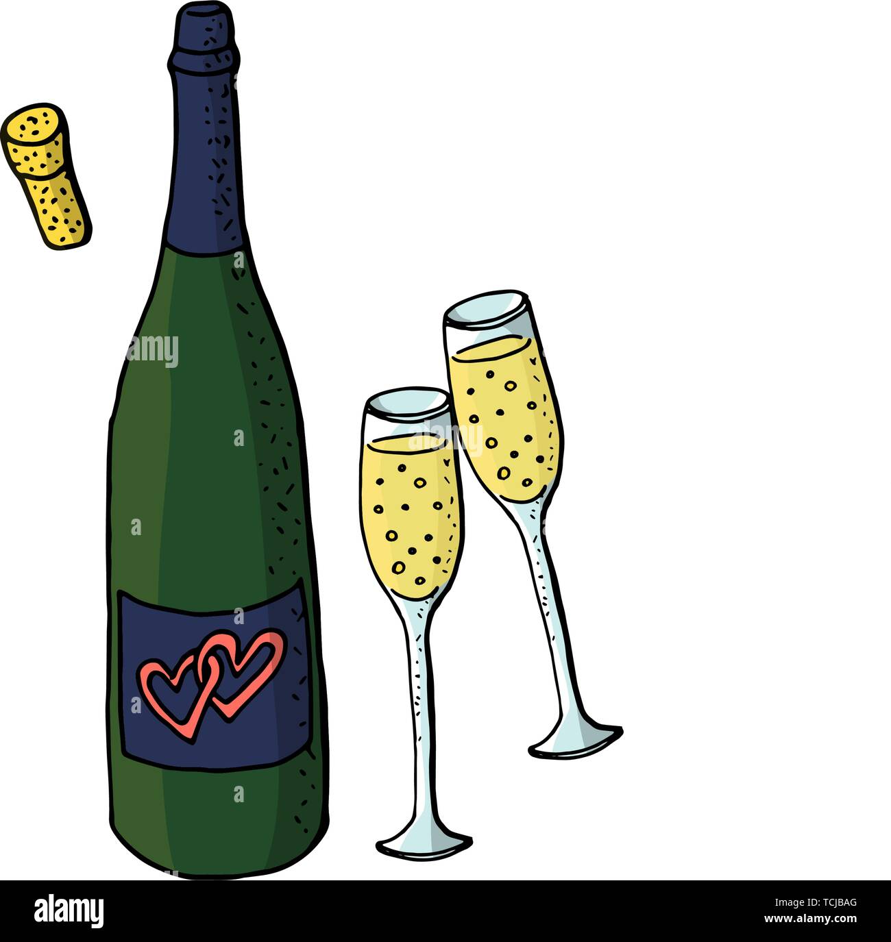 Detail Happy Birthday Champagner Nomer 14