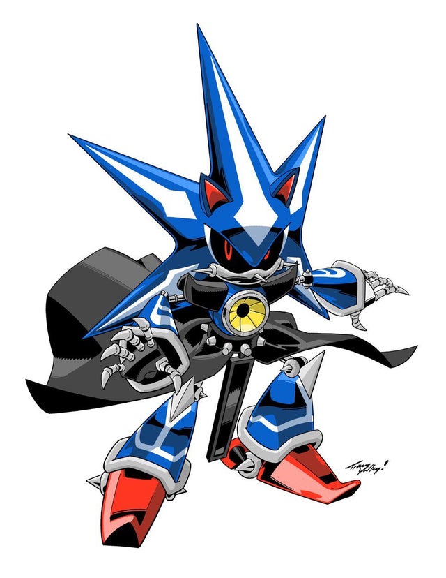 Detail Neo Metal Sonic Nomer 10