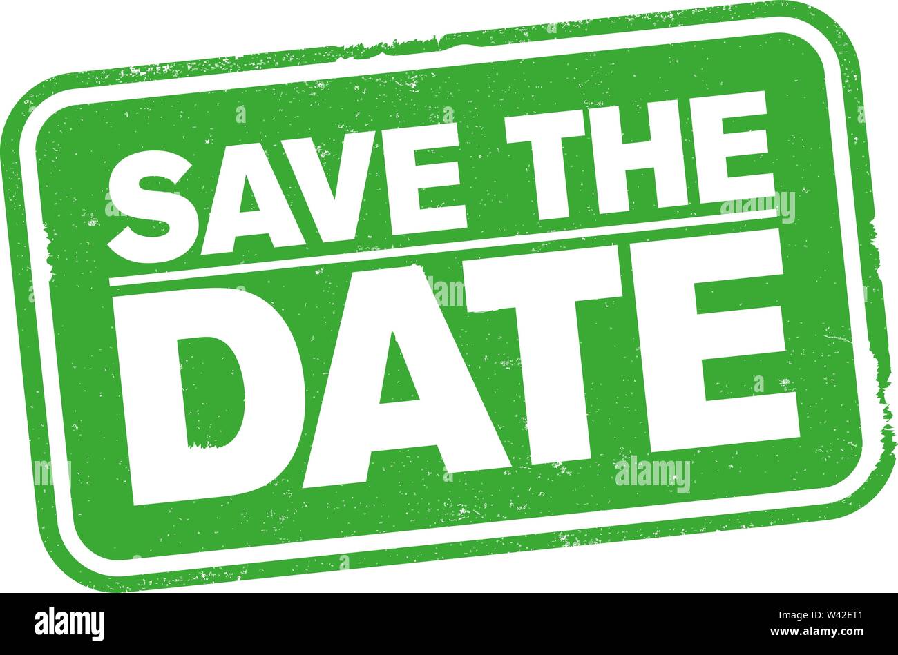 Detail Save The Date Schriftzug Nomer 11