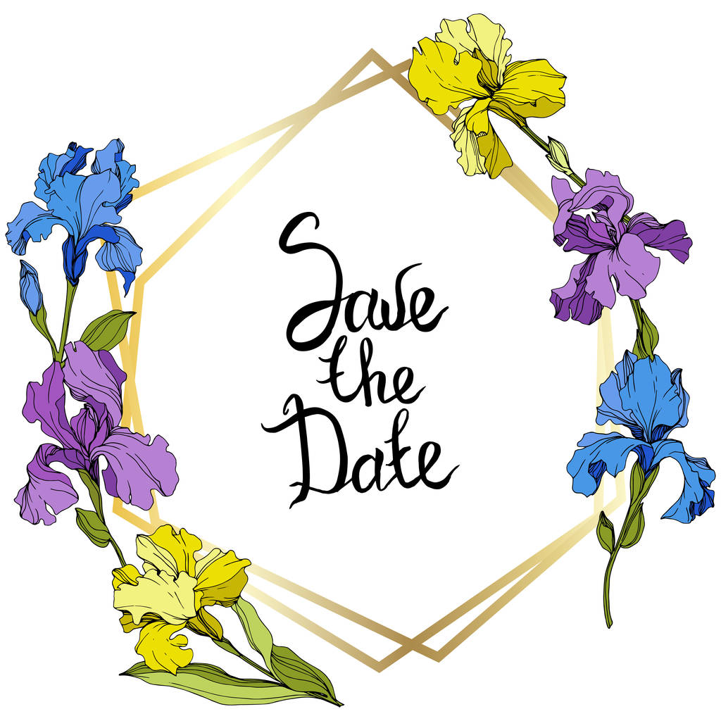 Detail Save The Date Schriftzug Nomer 14