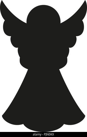 Silhouette Engel Umriss - KibrisPDR