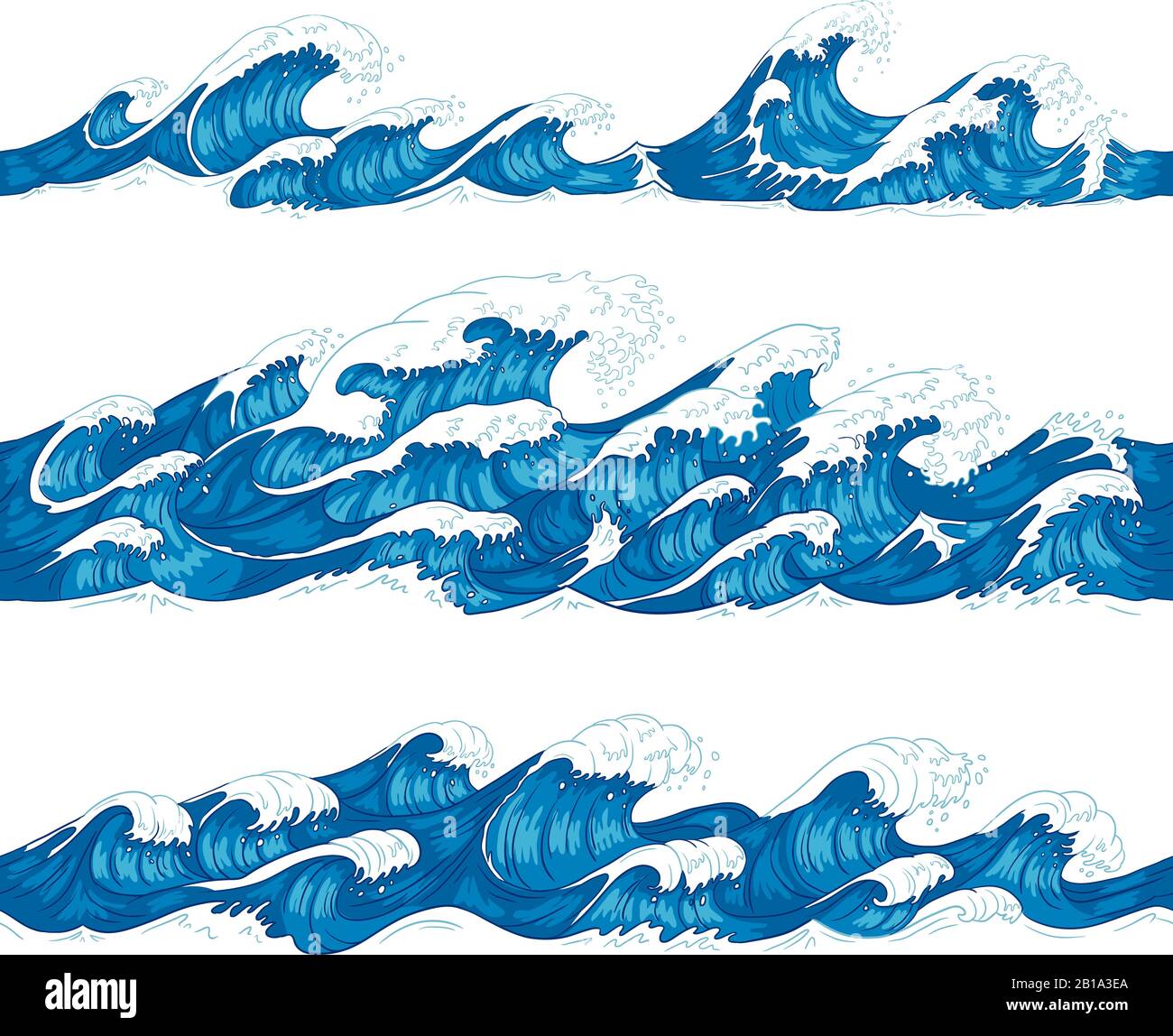 Detail Water Waves Drawing Nomer 19